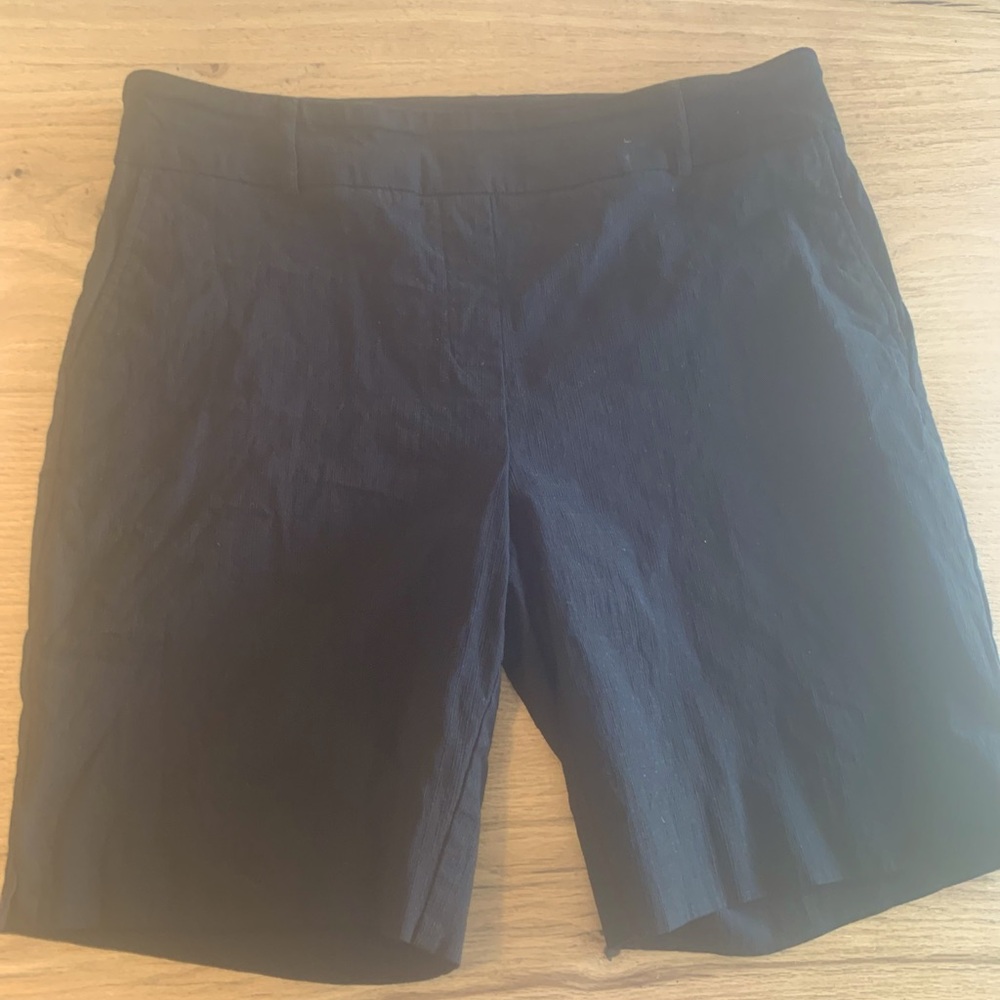 Hilary Radley Bermuda Shorts Black‎ Stretch Women’s Large Preloved
